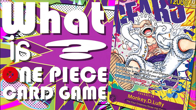 What is ONE PIECE CARD GAME? Trailer