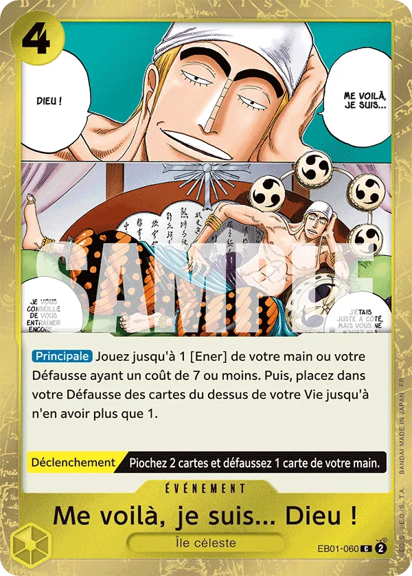 Me voilà, je suis... Dieu !