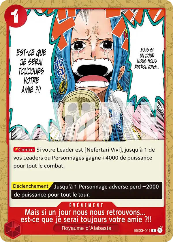 Mais si un jour nous nous retrouvons... est-ce que je serai toujours votre amie ?!!