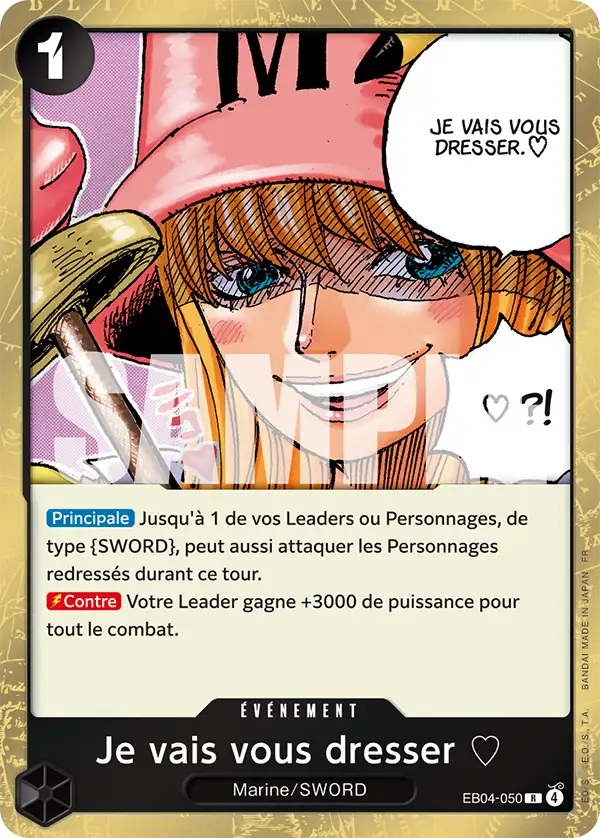 Je vais vous dresser ♡