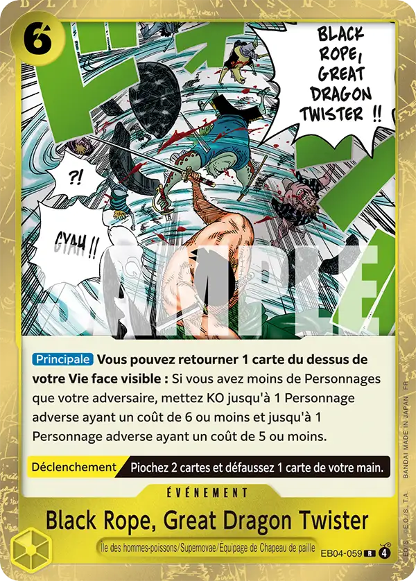 Black Rope, Great Dragon Twister