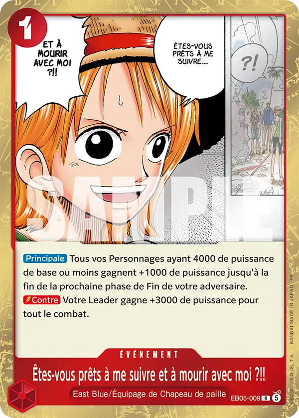 Êtes-vous prêts à me suivre et à mourir avec moi ?!!