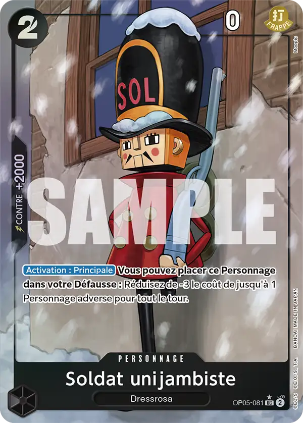 Soldat unijambiste