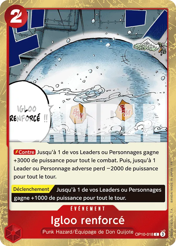 Igloo renforcé