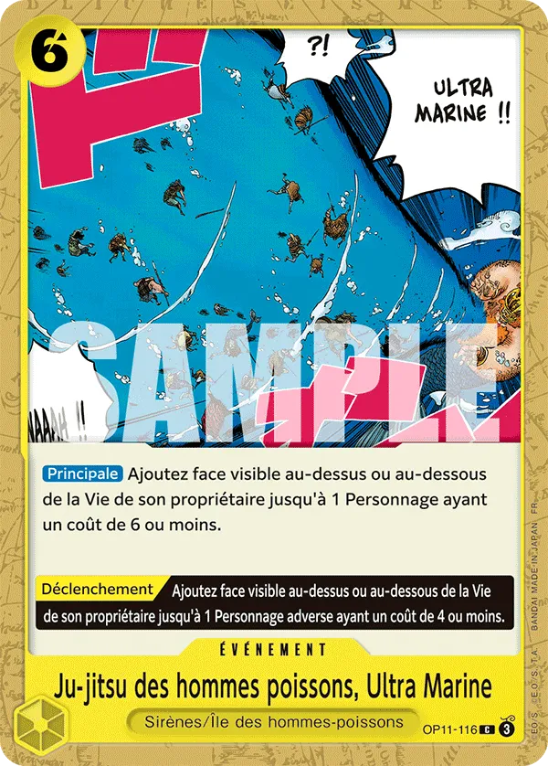 Ju-jitsu des hommes poissons, Ultra Marine