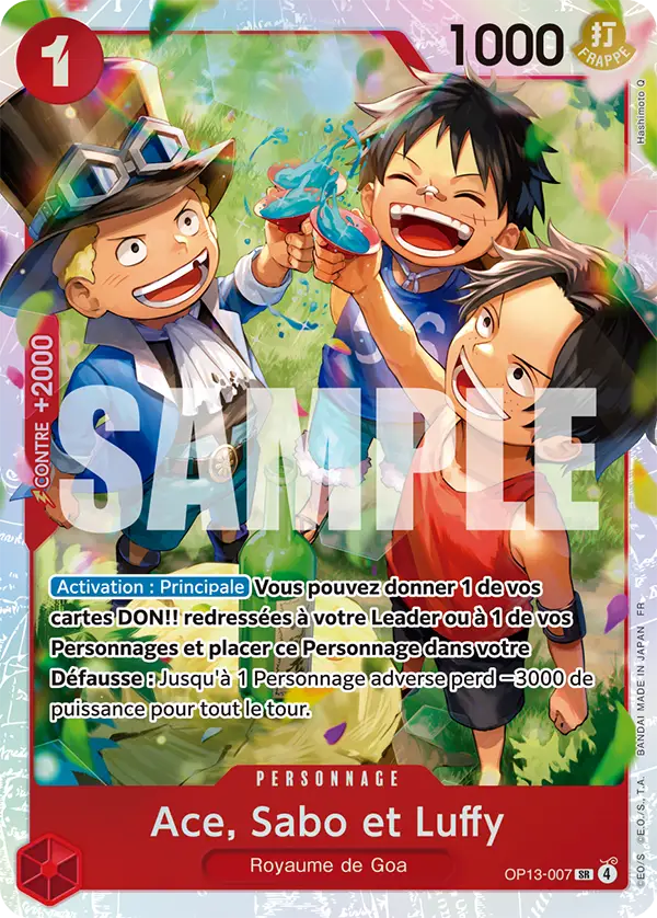 Ace, Sabo et Luffy