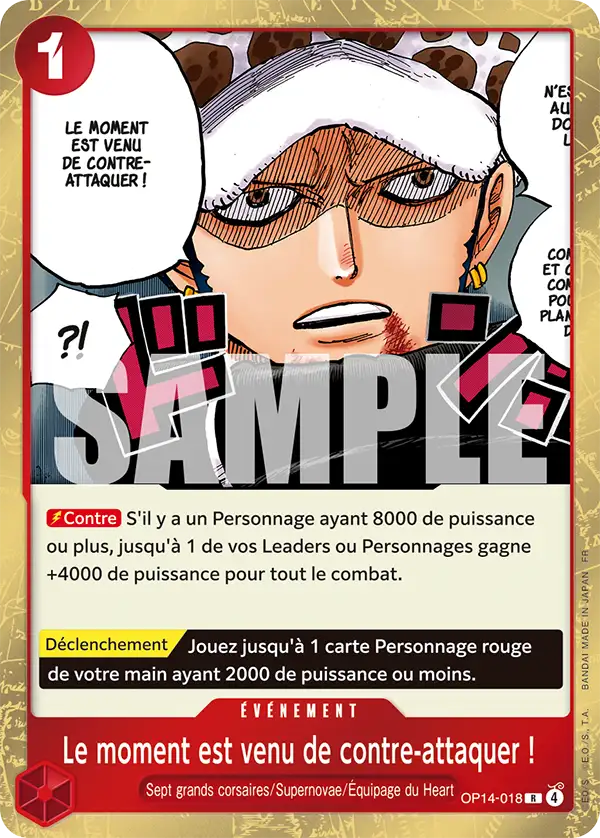 Le moment est venu de contre-attaquer !