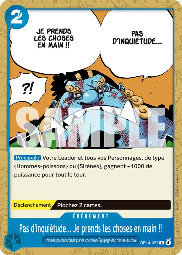 Pas d'inquiétude... Je prends les choses en main !!