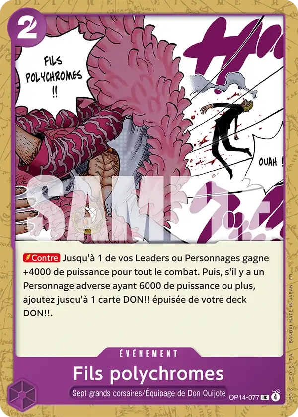 Fils polychromes