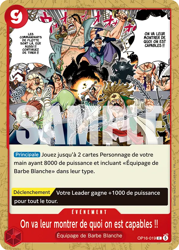 On va leur montrer de quoi on est capables !!