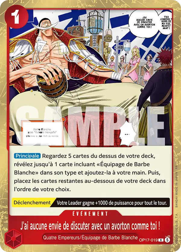 J'ai aucune envie de discuter avec un avorton comme toi !