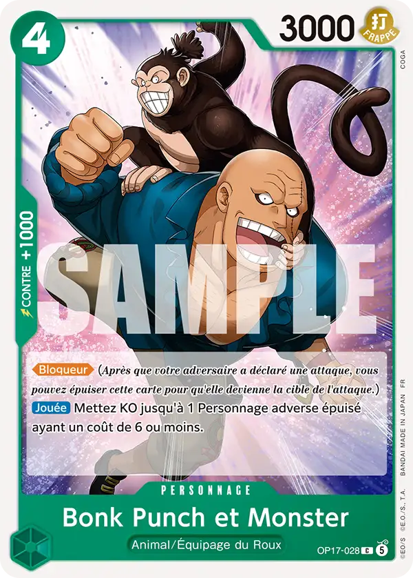 Bonk Punch et Monster