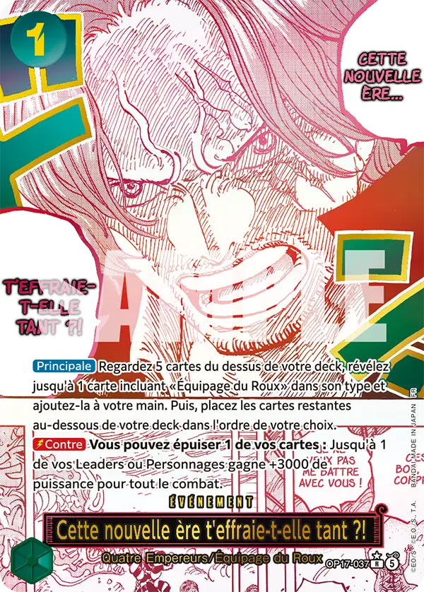 Cette nouvelle ère t'effraie-t-elle tant ?!