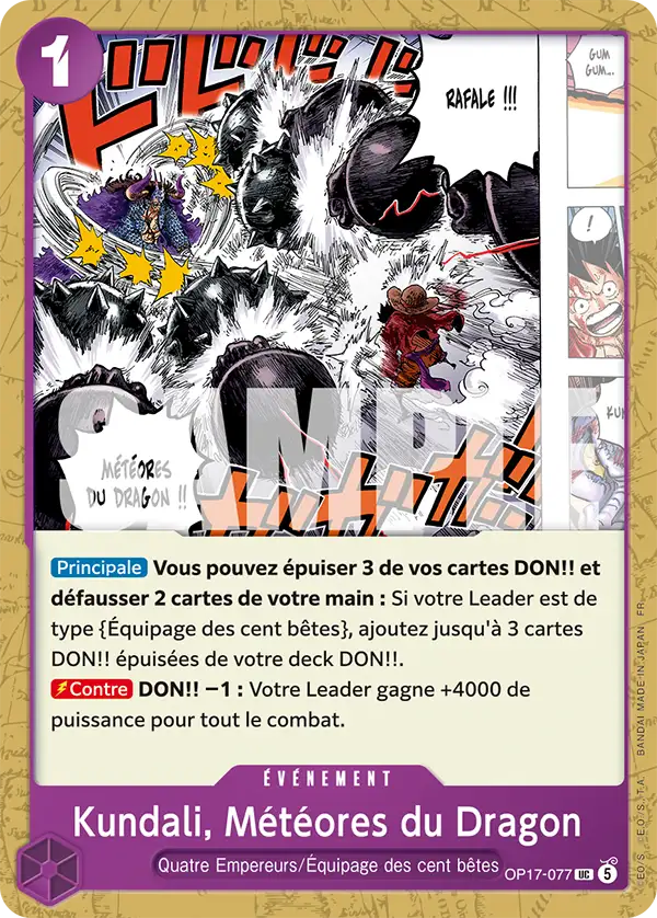 Kundali, Météores du Dragon