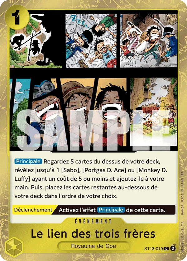 Le lien des trois frères