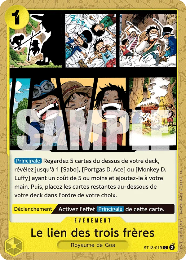 Le lien des trois frères