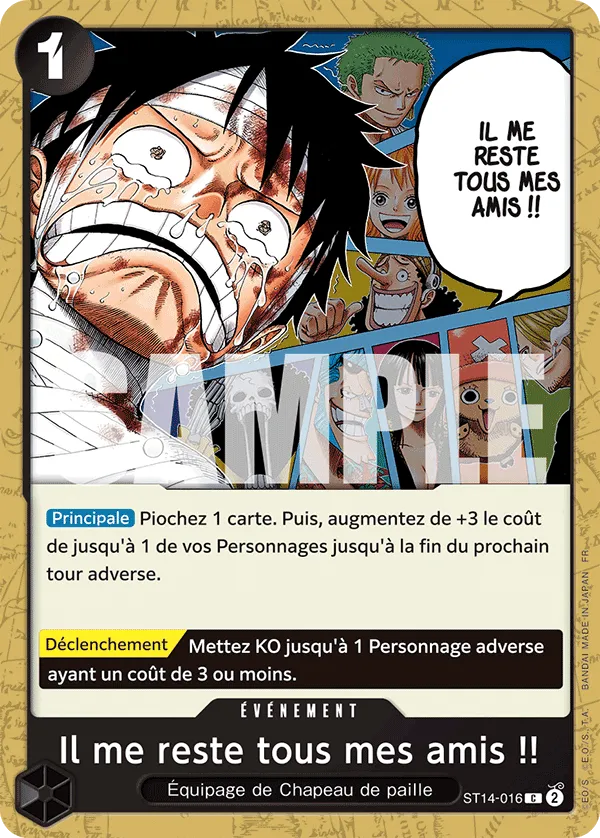 Il me reste tous mes amis !!