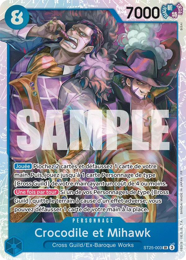 Crocodile et Mihawk