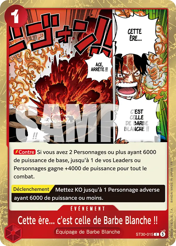 Cette ère... c'est celle de Barbe Blanche !!