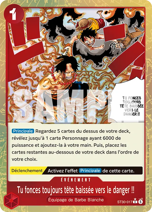 Tu fonces toujours tête baissée vers le danger !!