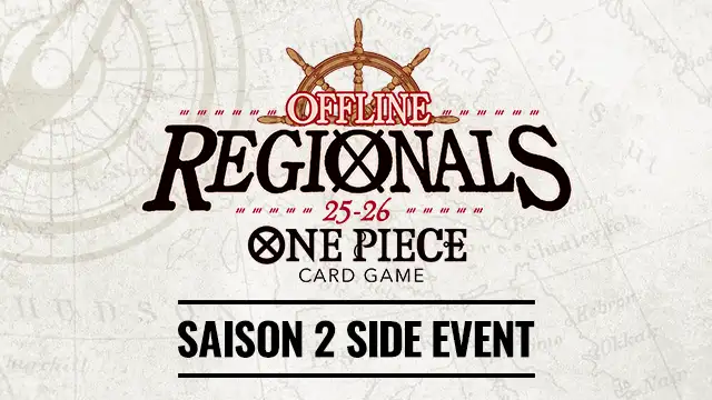 Championship 25-26 Offline Régionaux Saison 2 Side Event a été mis à jour.