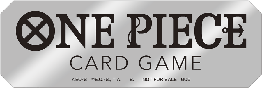 Sticker Logo One Piece Card Game