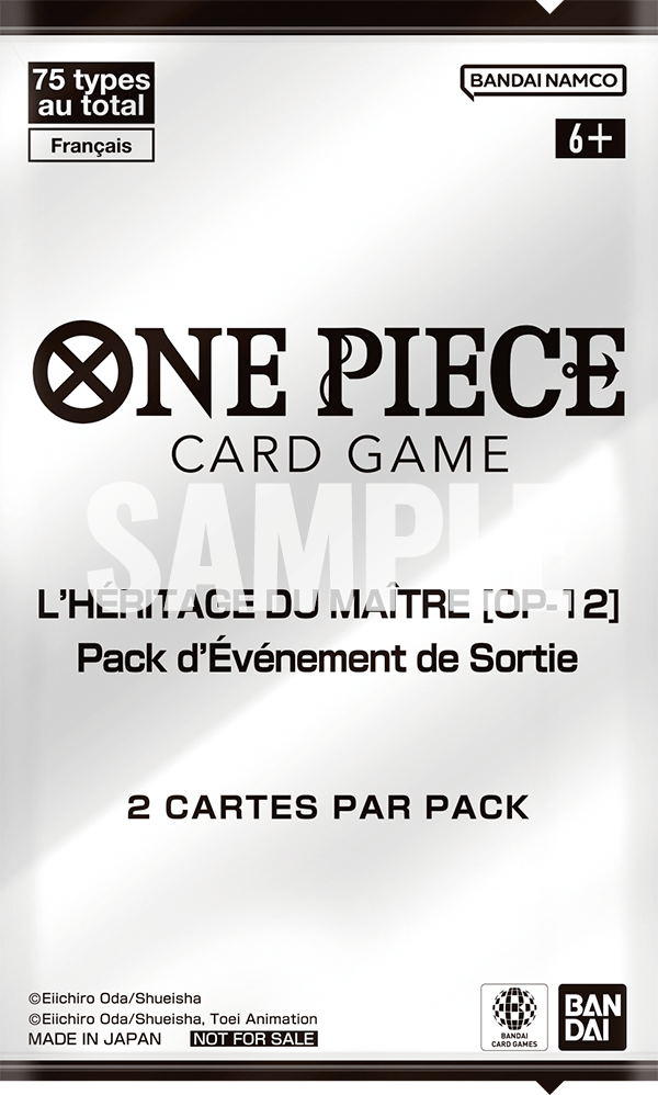Pack d'Événement de sortie OP-12
