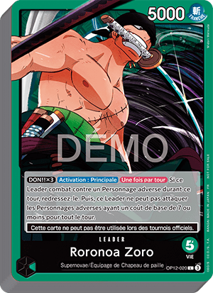 Image du produit Deck de demonstration Roronoa Zoro