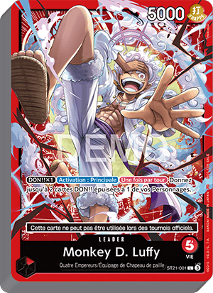Image du produit Deck de demonstration Monkey D. Luffy