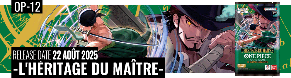 BOOSTER -L'HÉRITAGE DU MAÎTRE- [OP-12]