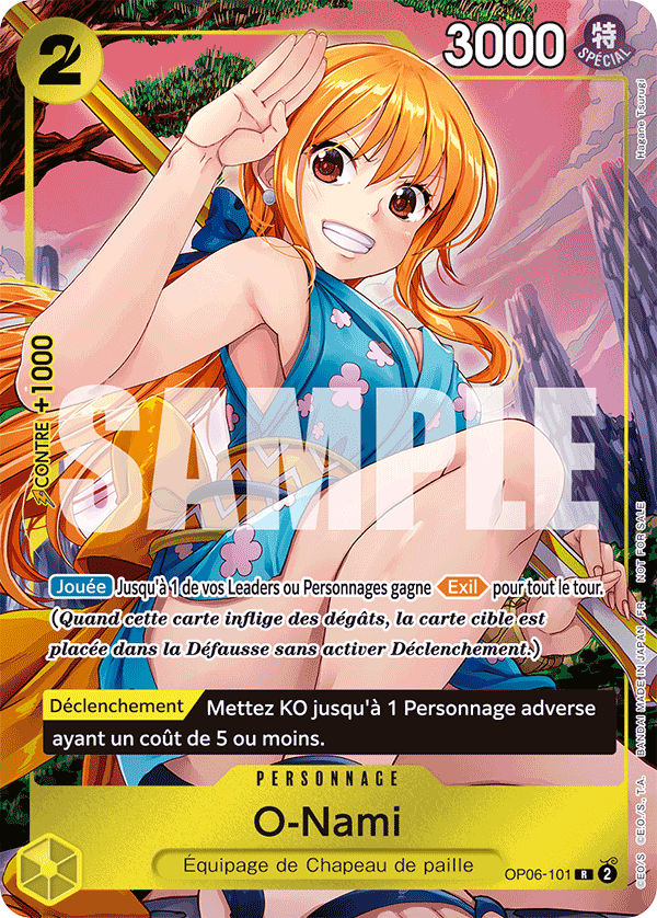 Image de la carte OP06-101 Nami