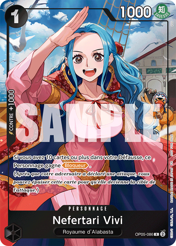 Image de la carte OP05-086 Nefertari Vivi