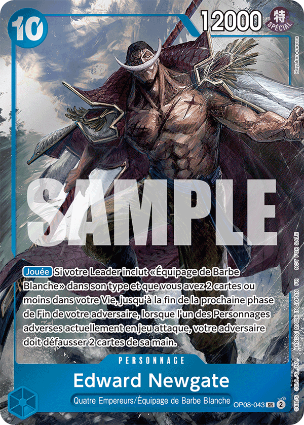 Image de la carte OP08-043 Edward Newgate