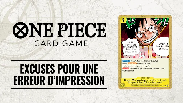 Excuses concernant les errata et la révision du texte d’effet de carte a été mis à jour.