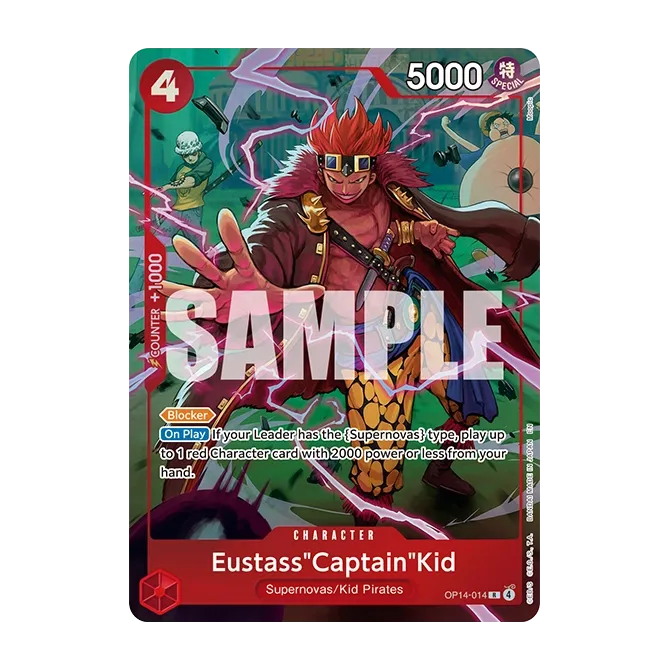 Image de la carte OP14-014 Eustass
