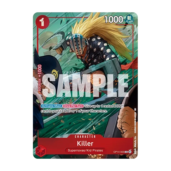 Image de la carte OP14-005 Killer