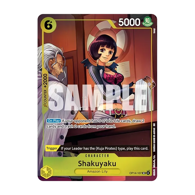 Image de la carte OP14-107 Shakuyaku