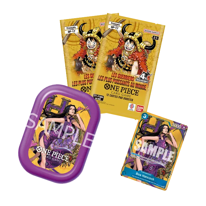 Image du packaging de Mini Case Set -Luffy/Shanks/Hancock- [TS-03]