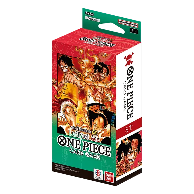 Image du packaging de DECK DE DÉMARRAGE EX -LUFFY ET ACE-[ST-30]