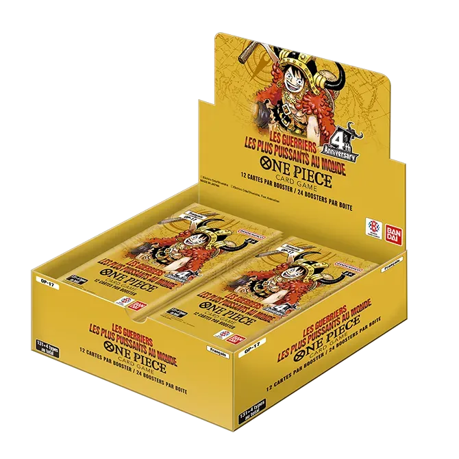 「ブースターパック 世界最強の戦士【OP-17】」のBOX画像