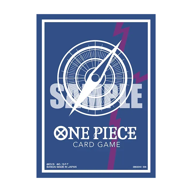 Image du packaging de OFFICIAL CARD SLEEVES 16 bleu standard ver.Rocks D. Xebec