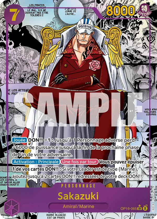 Image de la carte OP16-065 Sakazuki