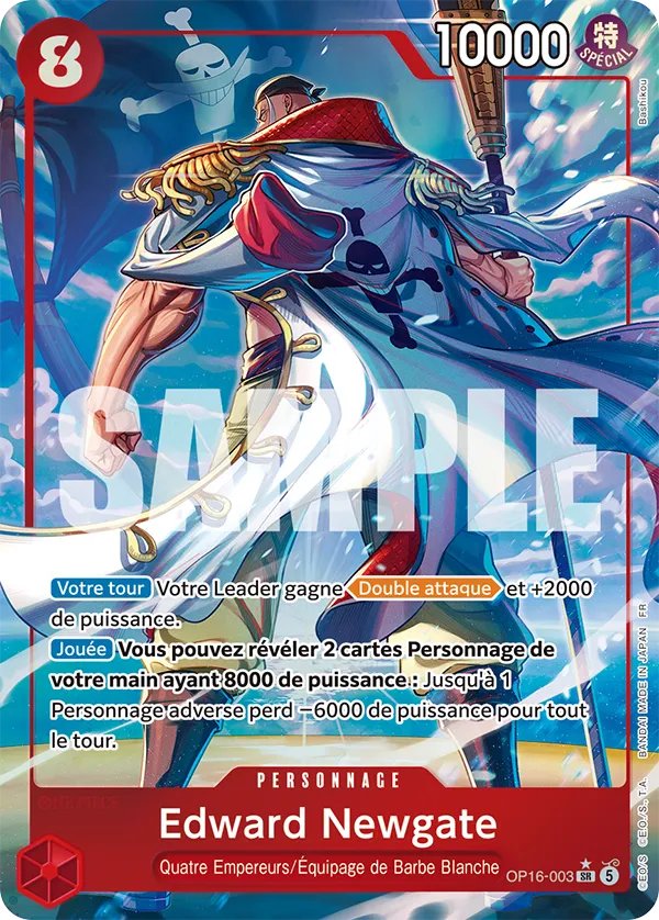 Image de la carte OP16-003 Edward Newgate