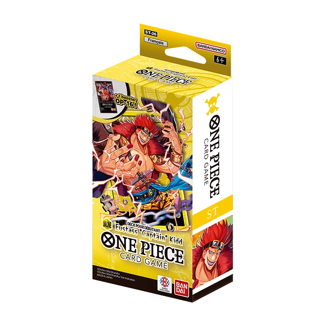 DECK POUR DÉBUTANT -JAUNE Eustass 