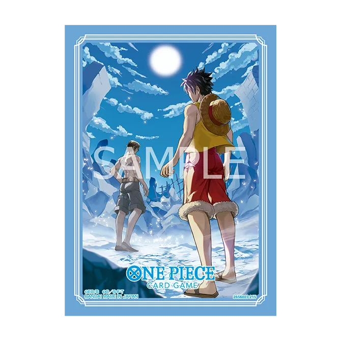 Image du packaging de OFFICIAL CARD SLEEVES 15 Luffy et Ace