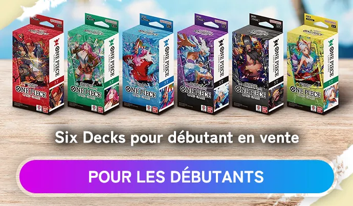 Six Decks pour débutant en vente. POUR LES DÉBUTANTS