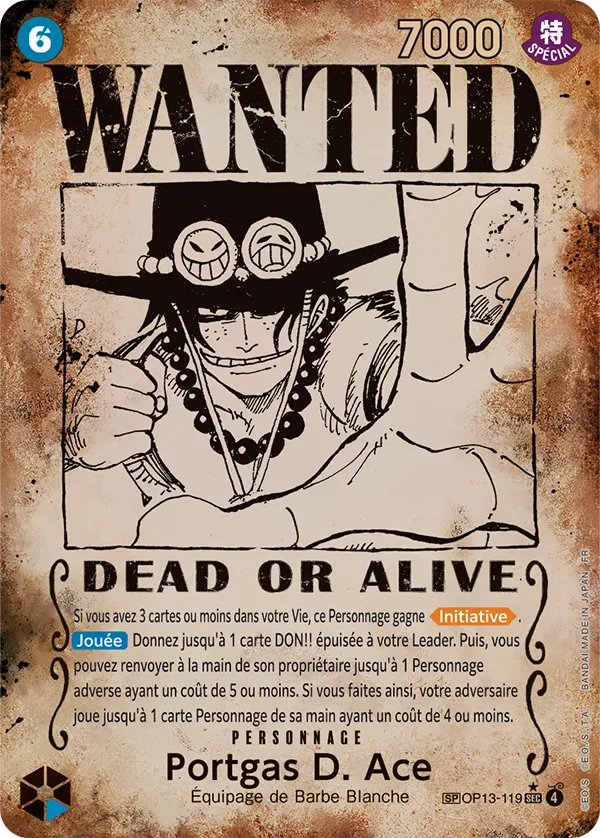 Image de la carte OP13-119 Portgas D. Ace