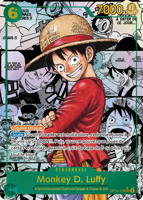 Image de la carte OP13-118 Monkey D. Luffy