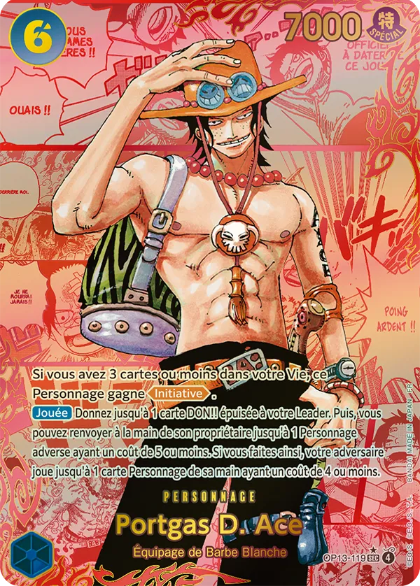 Image de la carte OP13-119 Portgas D. Ace