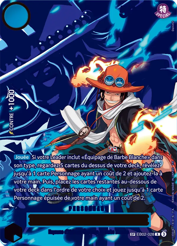 Image de la carte EB02-028 Portgas D. Ace